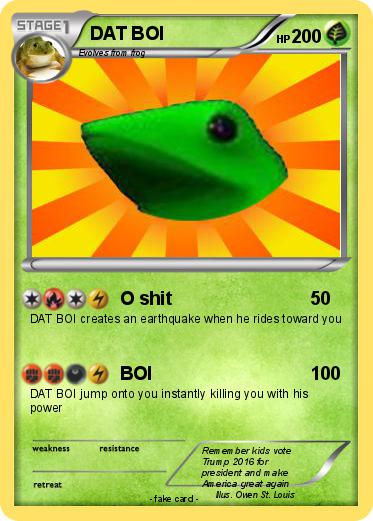 Pokemon DAT BOI