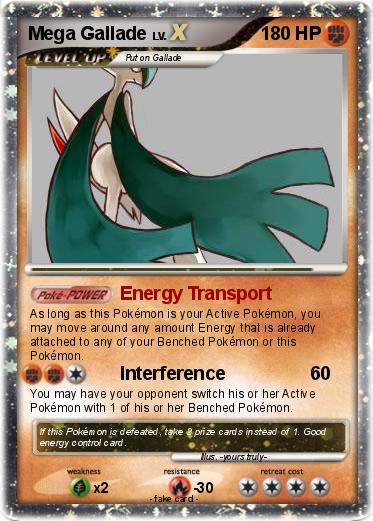 Pokemon Mega Gallade