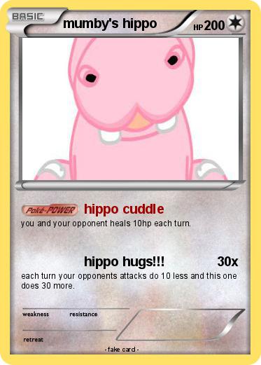Pokemon mumby's hippo