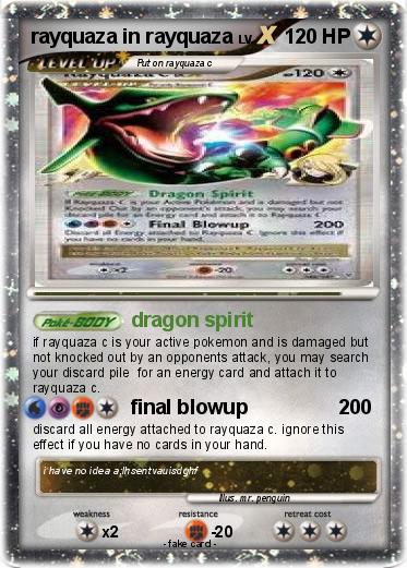 Pokemon rayquaza in rayquaza