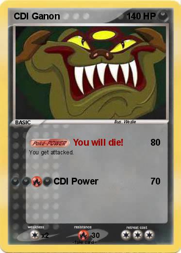 Pokemon CDI Ganon