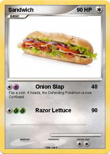 Pokemon Sandwich