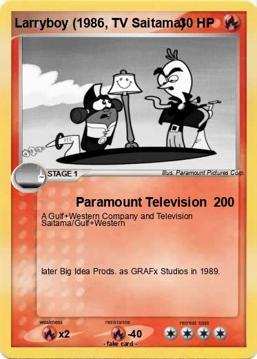 Pokemon Larryboy (1986, TV Saitama)
