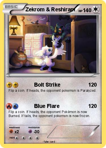 Pokemon Zekrom & Reshiram