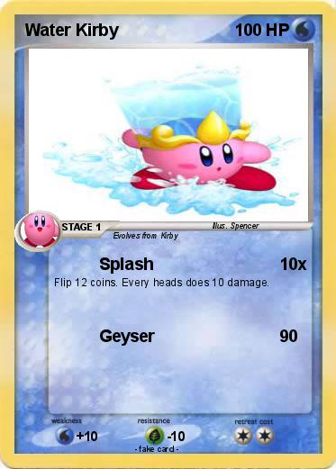 Pokemon Water Kirby