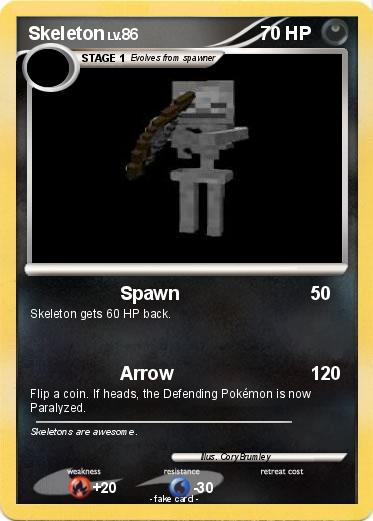 Pokemon Skeleton