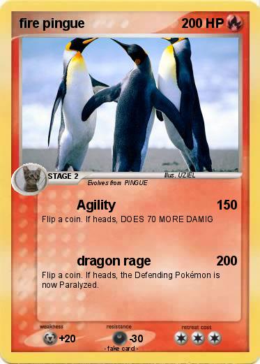 Pokemon fire pingue