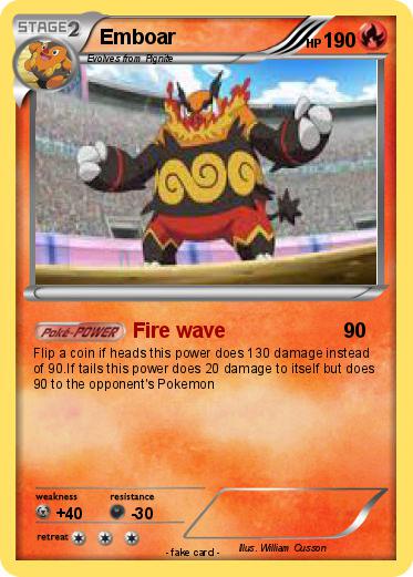 Pokemon Emboar