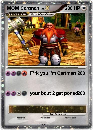 Pokemon WOW Cartman