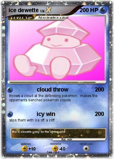 Pokemon ice dewette