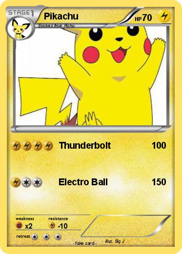 Pokemon Pikachu