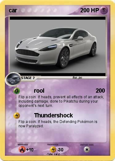 Pokemon car