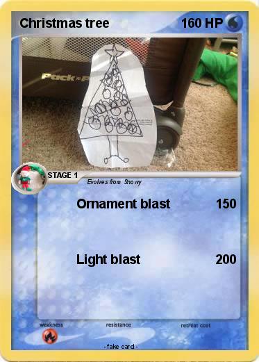 Pokemon Christmas tree