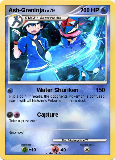 Pokemon Ash-Greninja