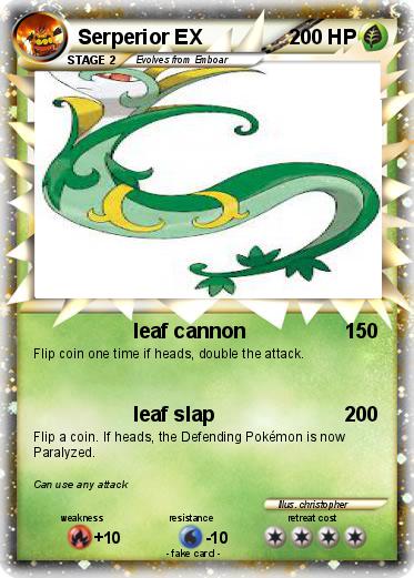 Pokemon Serperior EX