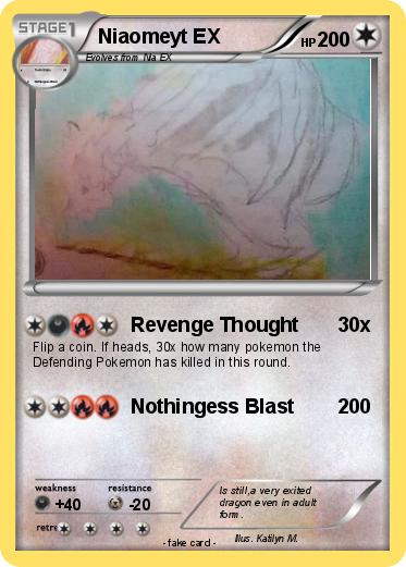 Pokemon Niaomeyt EX
