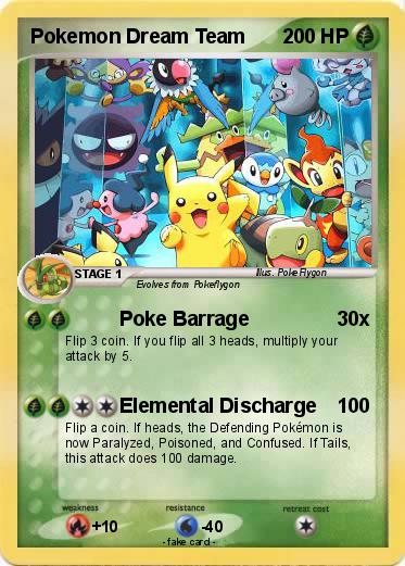 Pokemon Pokemon Dream Team