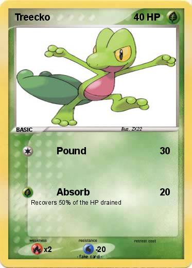 Pokemon Treecko