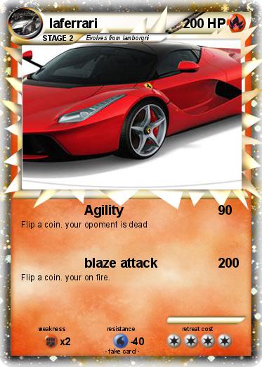 Pokemon laferrari