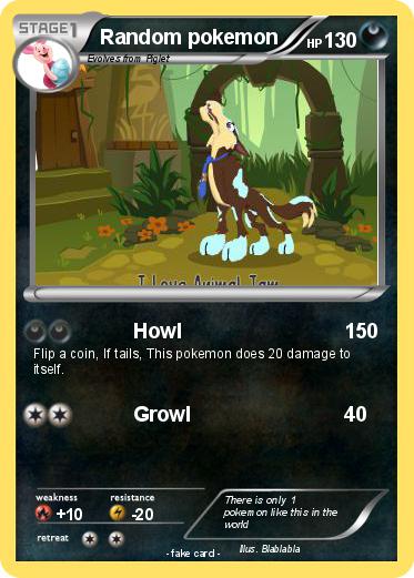 Pokemon Random pokemon