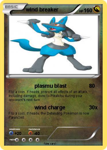 Pokemon wind breaker