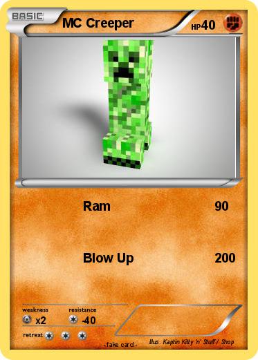 Pokemon MC Creeper