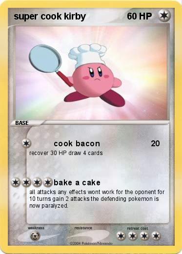 Pokemon super cook kirby