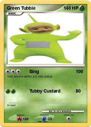 Pokemon Green Tubbie