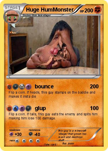 Pokemon Huge HumMonster