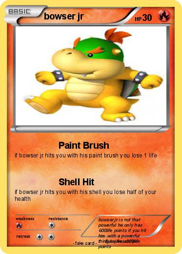 Pokemon bowser jr