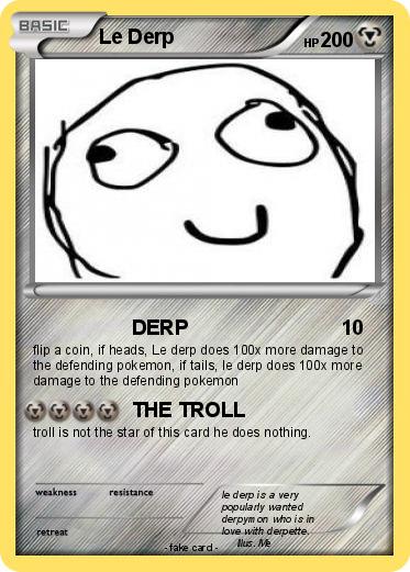 Pokemon Le Derp