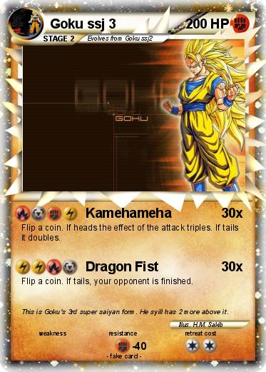 Pokemon Goku ssj 3