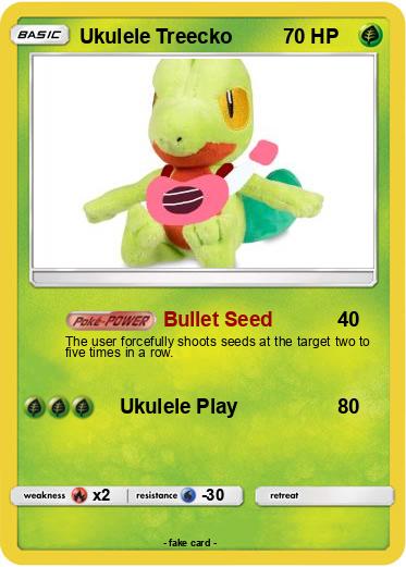 Pokemon Ukulele Treecko