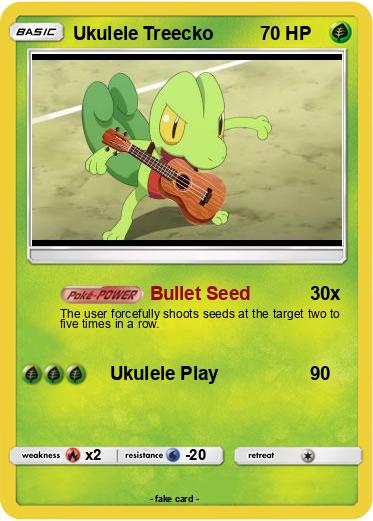 Pokemon Ukulele Treecko