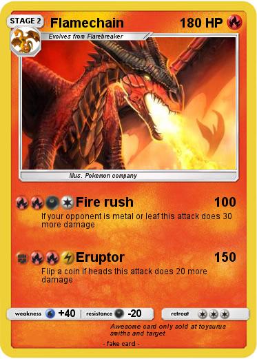 Pokemon Flamechain