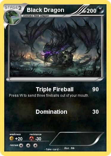 Pokemon Black Dragon