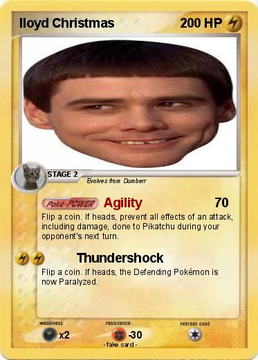 Pokemon lloyd Christmas