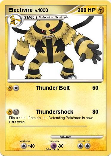 Pokemon Electivire