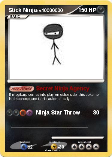 Pokemon Stick Ninja