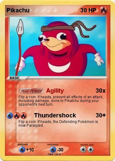 Pokemon ugandan knuckles