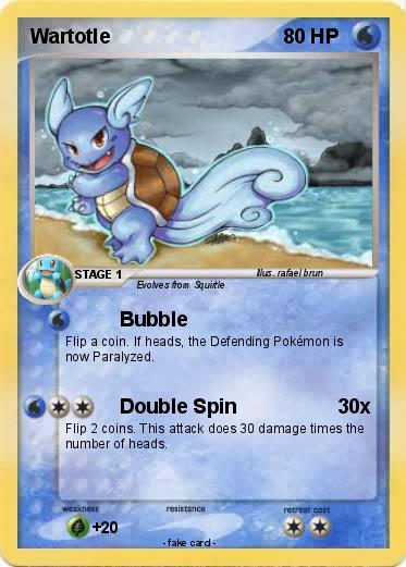 Pokemon Wartotle