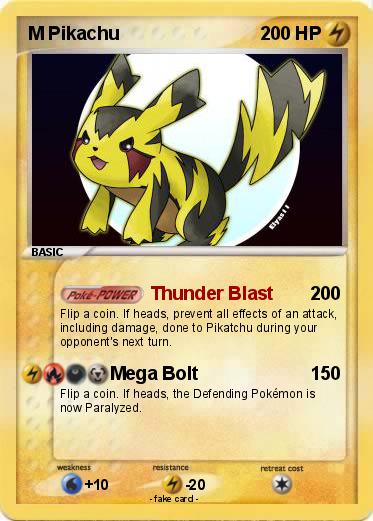 Pokemon M Pikachu