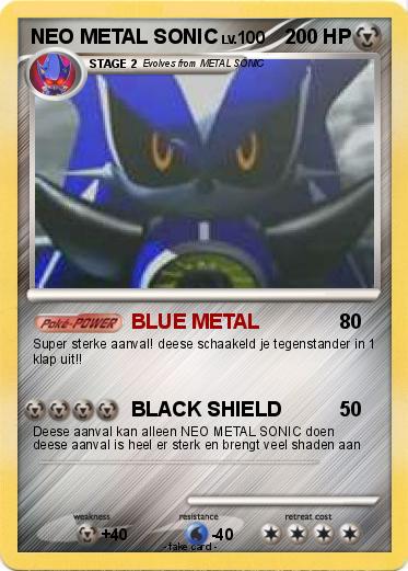 Pokemon NEO METAL SONIC