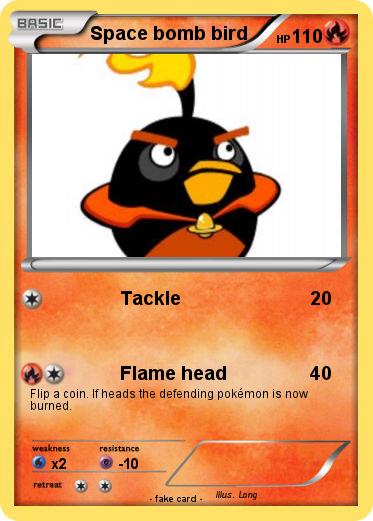 Pokemon Space bomb bird