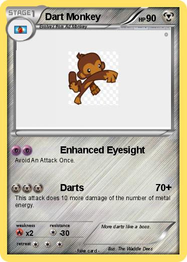 Pokemon Dart Monkey