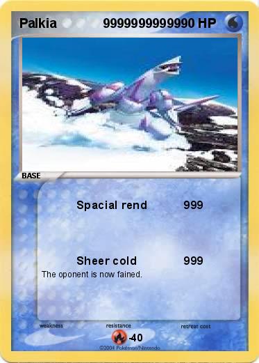 Pokemon Palkia             99999999999