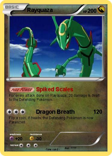 Pokemon Rayquaza