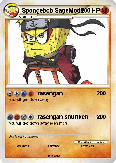 Pokemon Spongebob SageMode