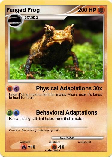 Pokemon Fanged Frog