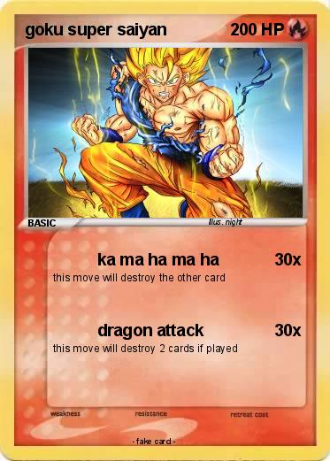 Pokemon goku super saiyan